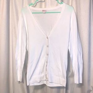 White Medina cardigan S